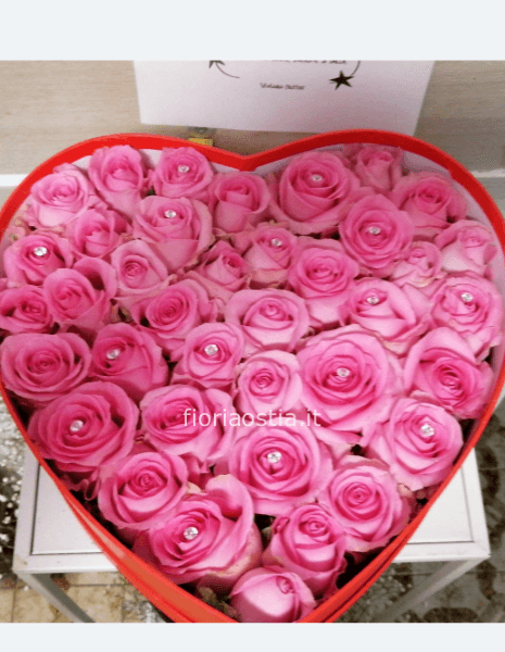 Fiori in scatola (cuore)