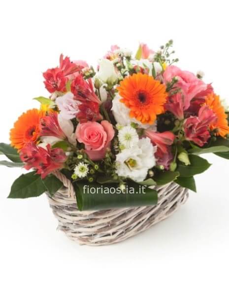 Cesto fiorito