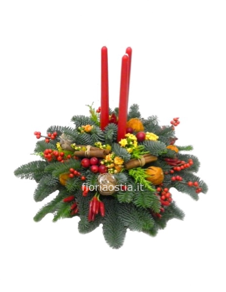 centro tavola natalizio