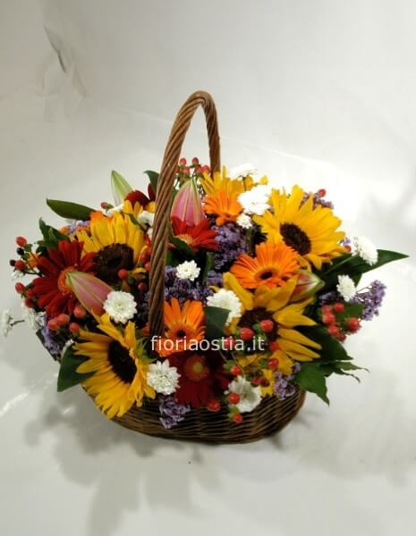 Cesto fiorito