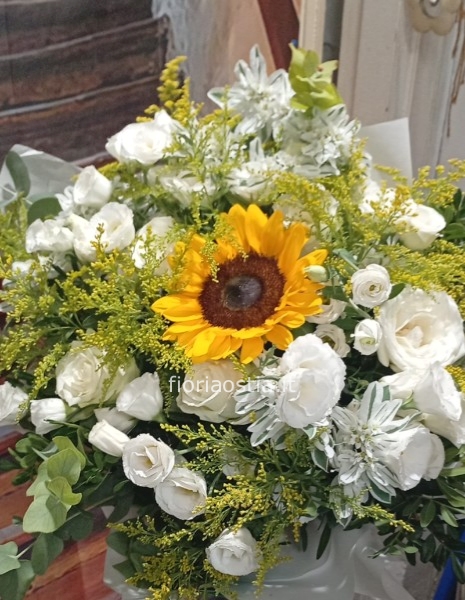Bouquet di lisianthus e 🌻